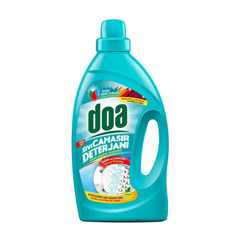 Рідкий концентрований засіб для прання doa Whites &amp; Colors для білих та кольорових речей, 33 цикли прання, 2.145 л